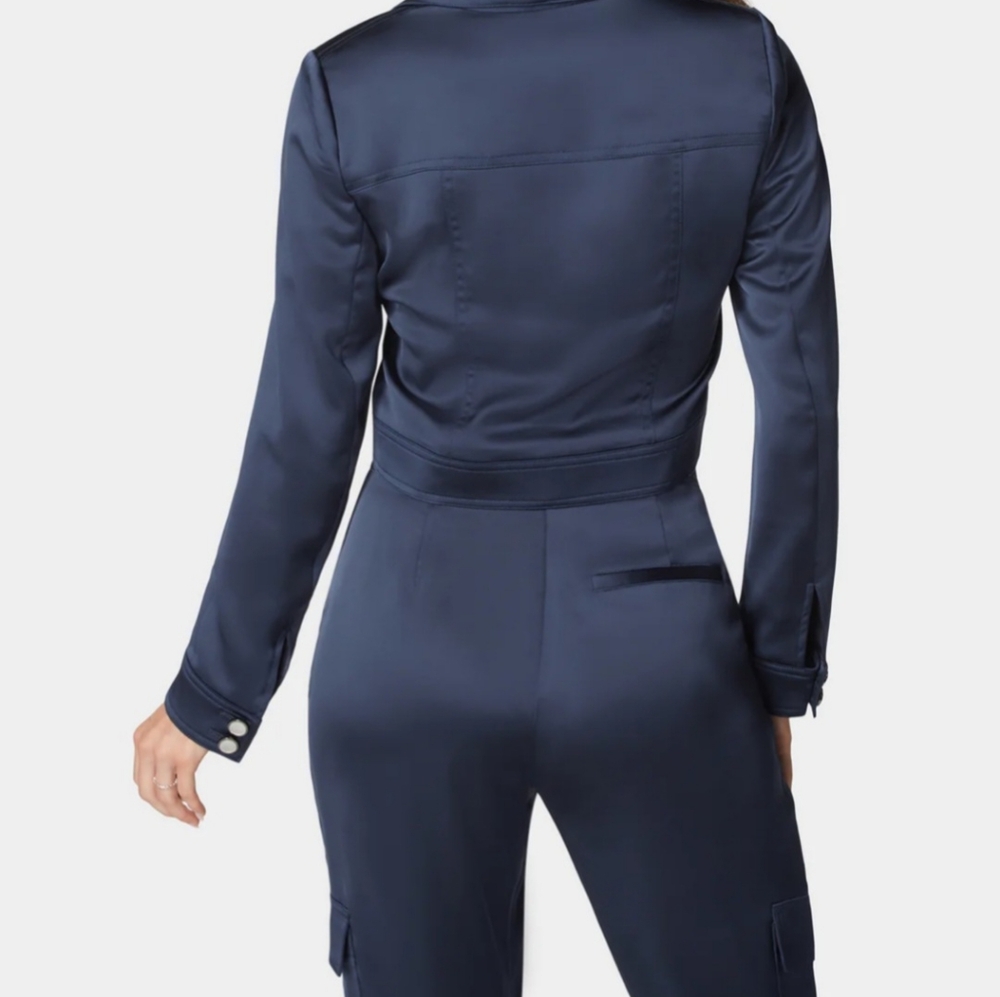 Bebe Navy Stud Detail Jogger Pant - Picture 3 of 6